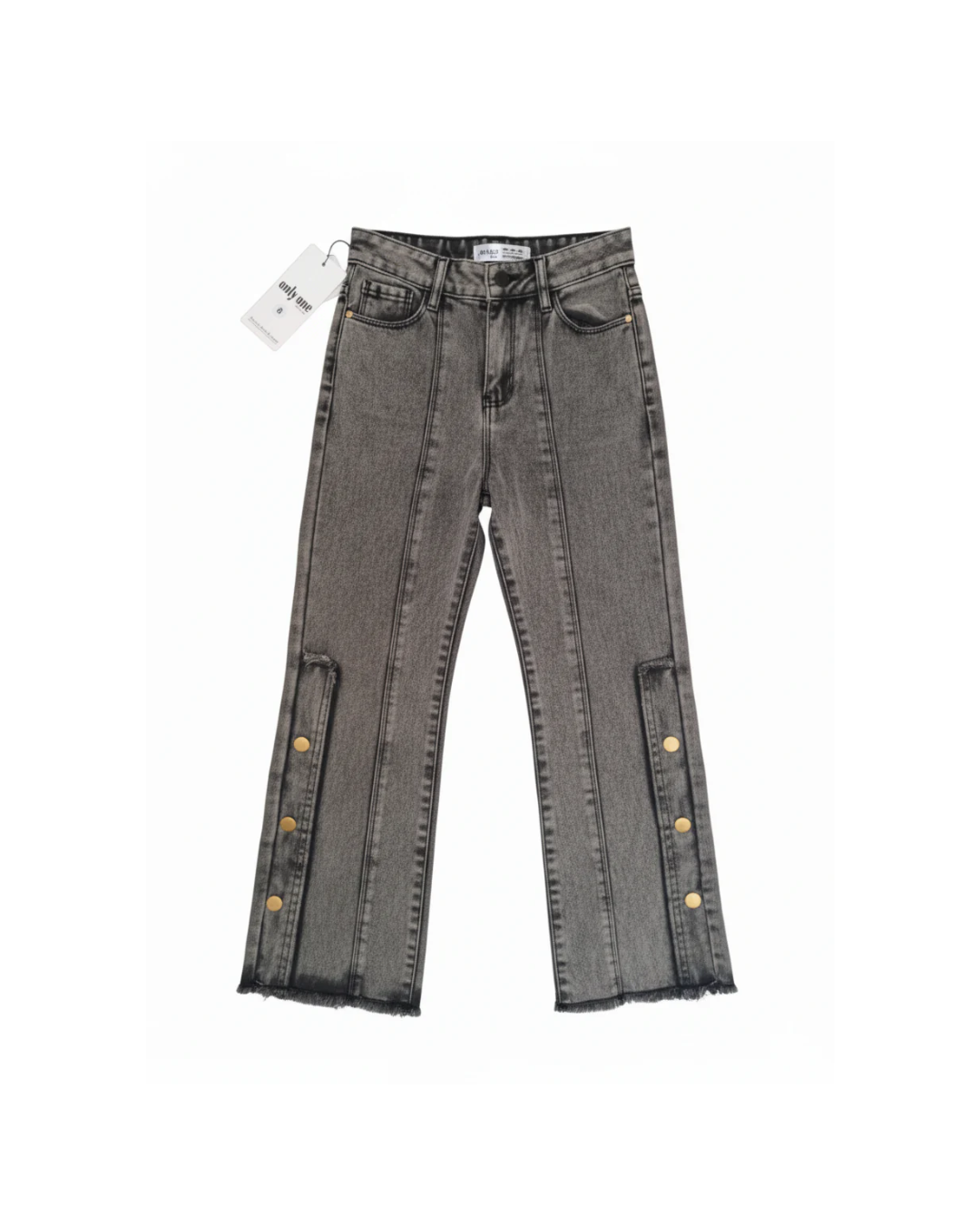 Jean avec bouton pour fille