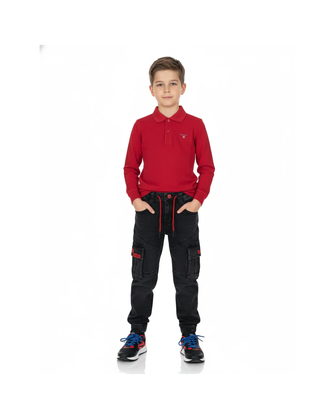 Jean avec polo pour garçon