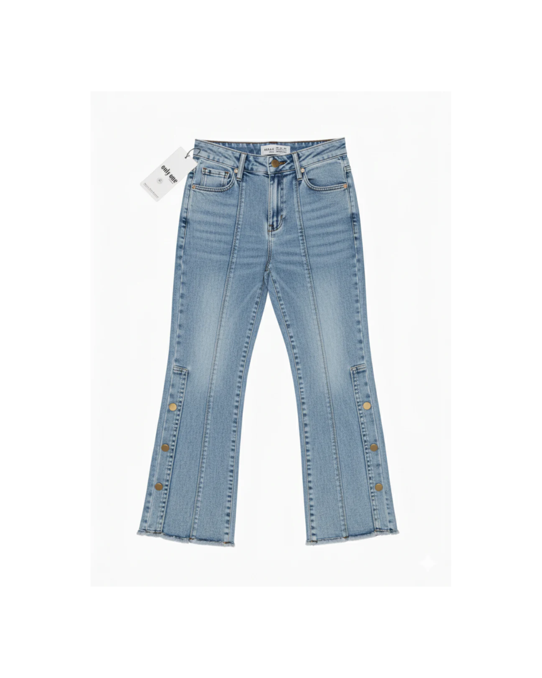 Jean avec bouton pour fille