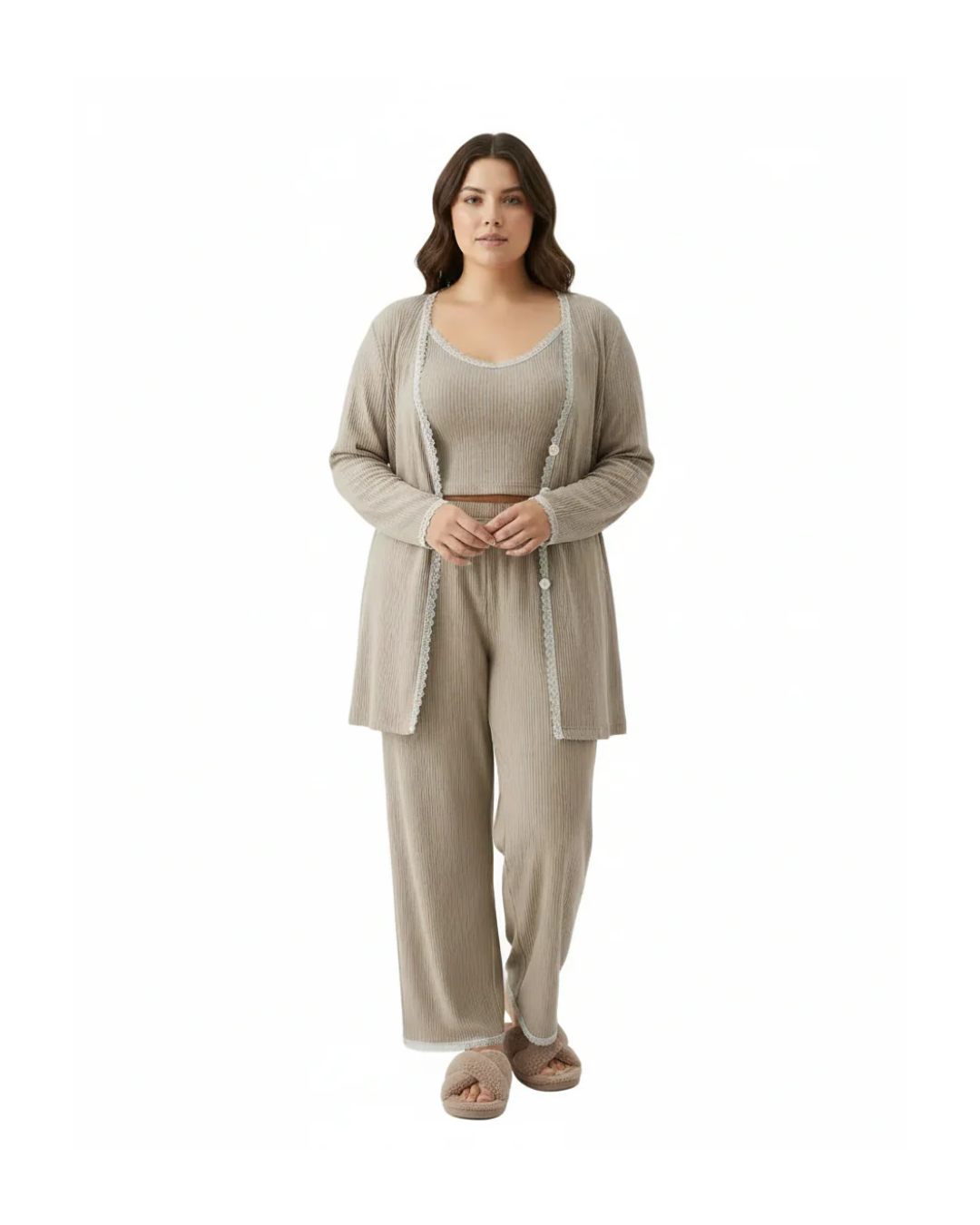 Aydine ensemble pyjama 3 pièces pour femme