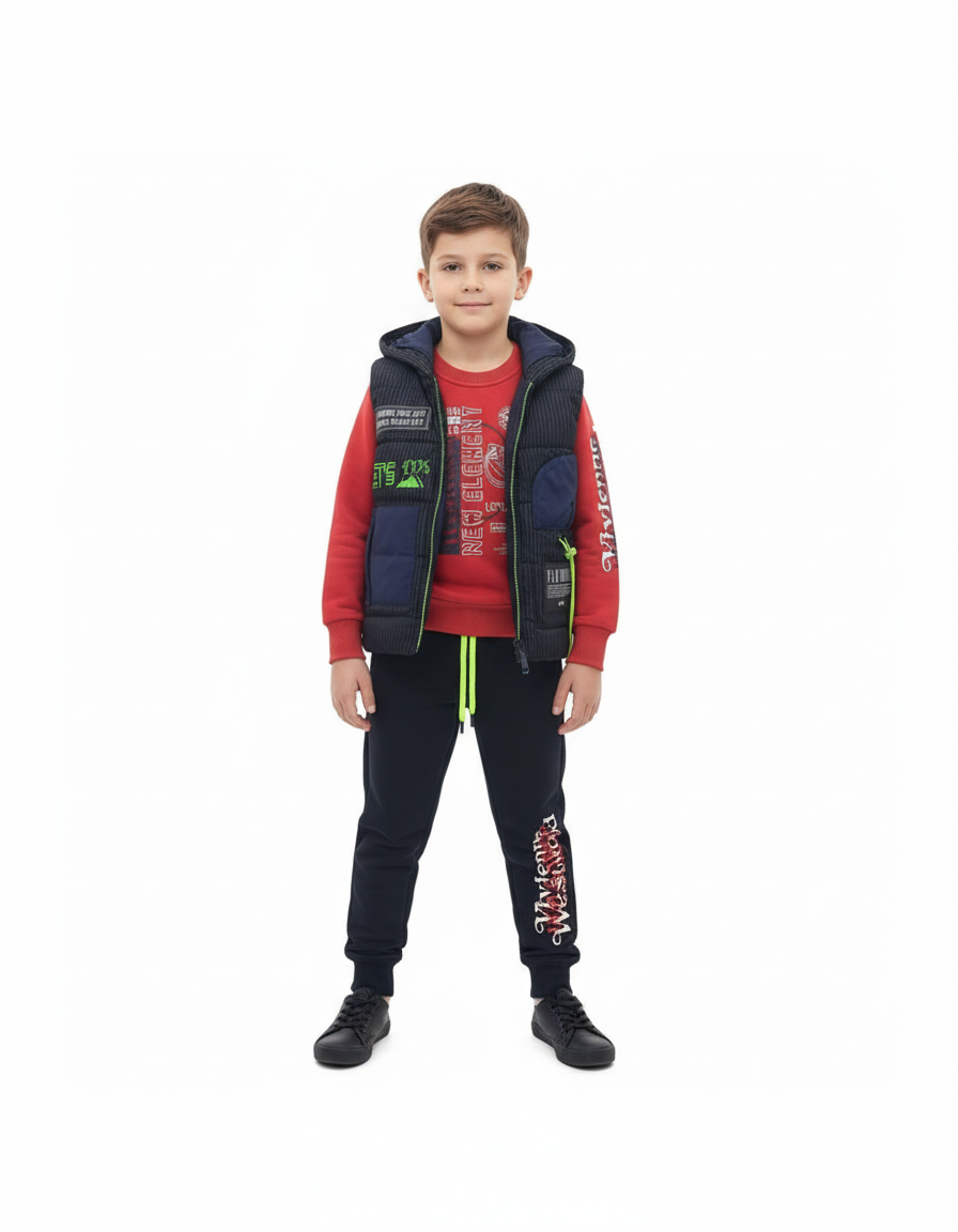 Aydine ensemble de sport 3 pièces pour garçon