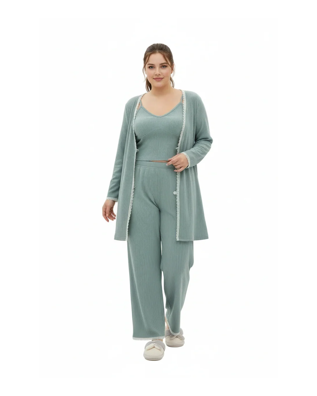 Aydine ensemble pyjama 3 pièces pour femme