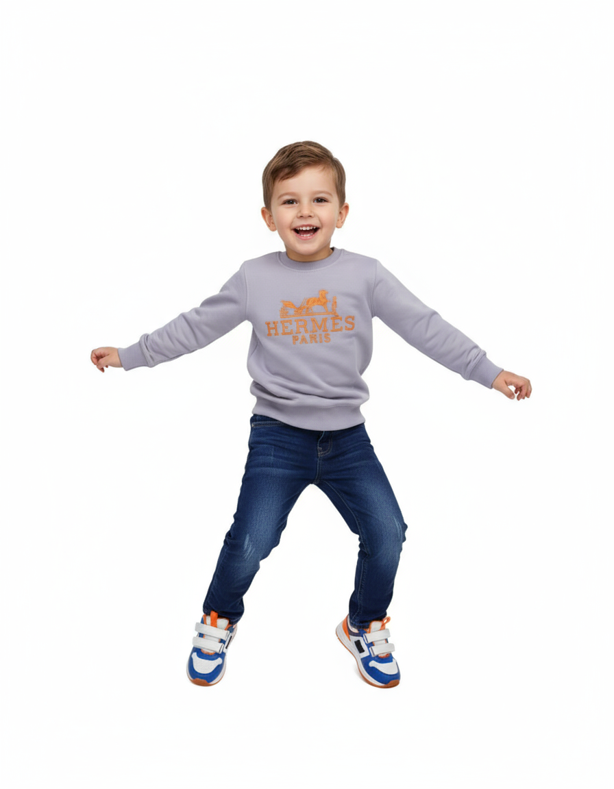 Jean avec sweat pour garçon