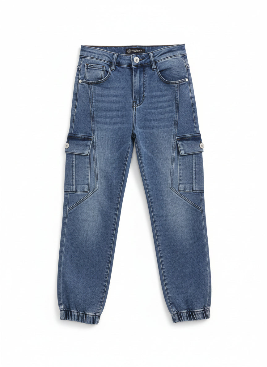 Aydine jean avec poches pour garçon