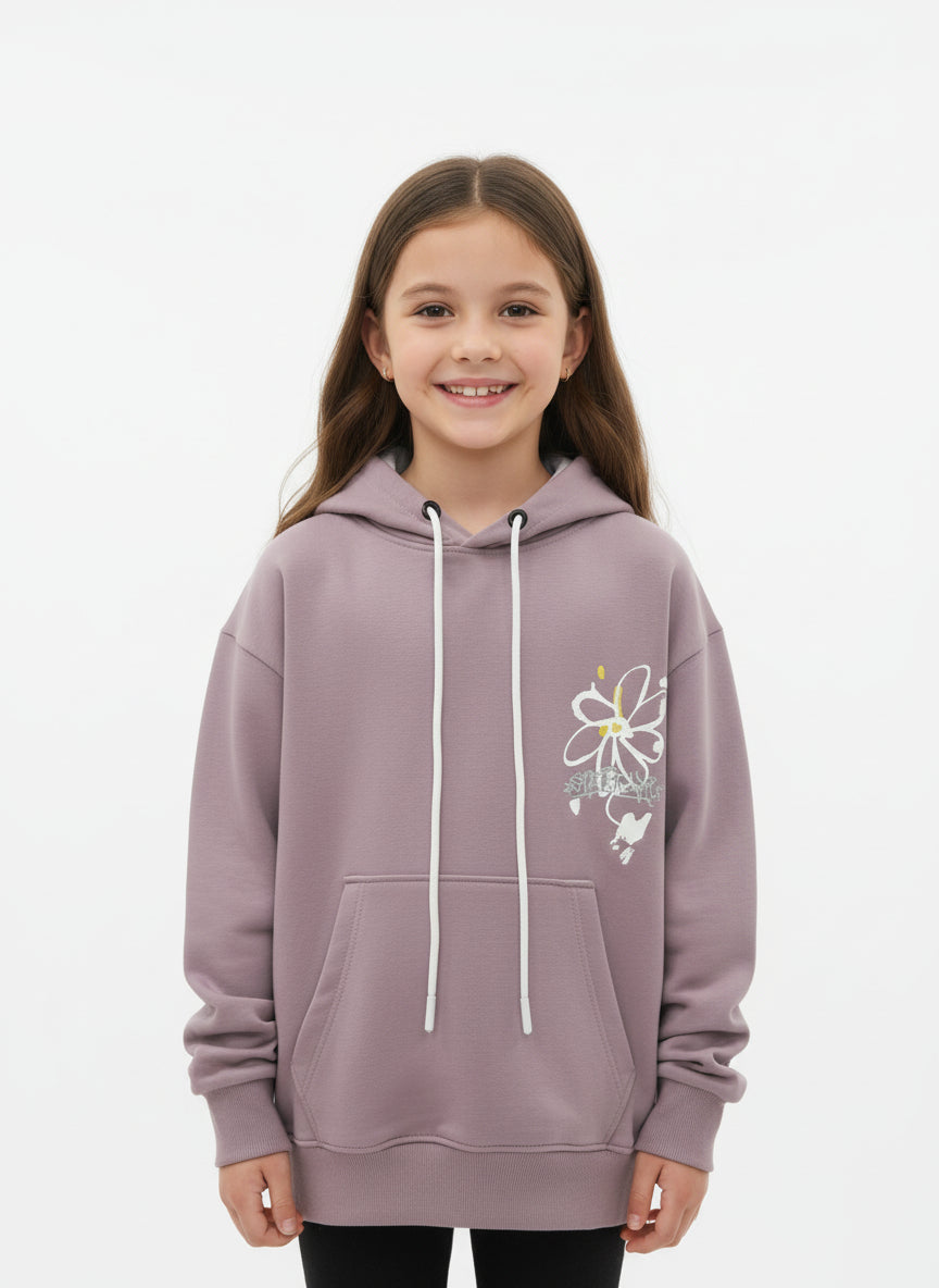 Aydine sweat avec capuche pour fille