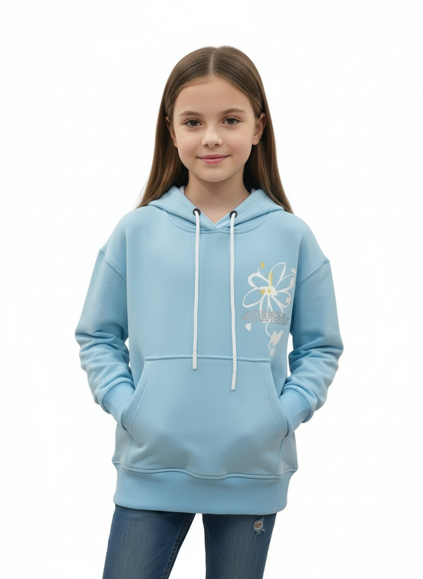 Aydine sweat avec capuche pour fille