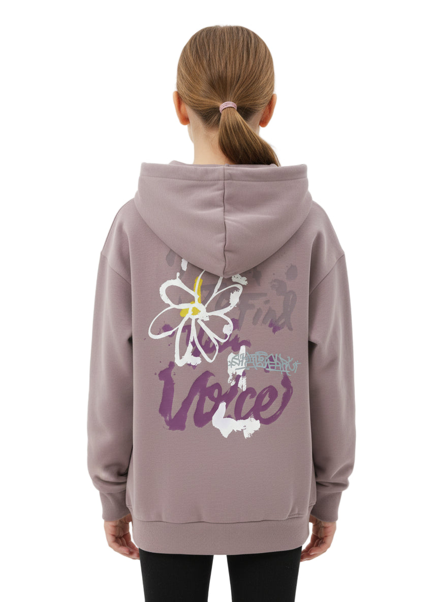 Aydine sweat avec capuche pour fille